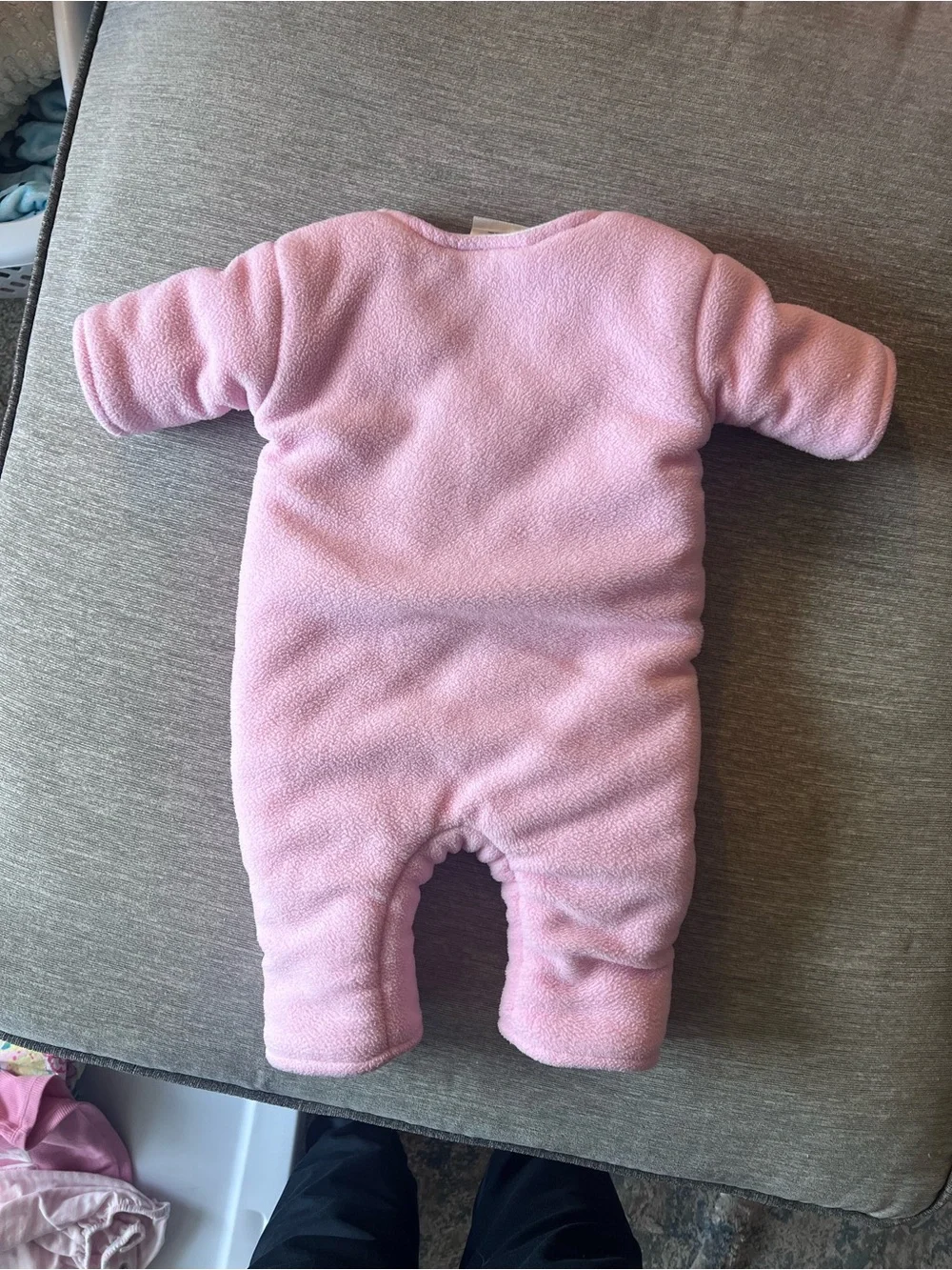 Magic Merlin’s Sleepsuit Cozy Pink Fleece One-Piece for Babies